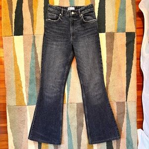 Zara High Waisted Flare Jeans